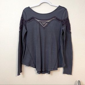 Free People Women's Top, Size Small, Blue